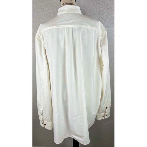 Rowm The Lodge Collection Long Sleeve Brushed Solid Button Down Shirt, 2XT - Picture 6 of 11